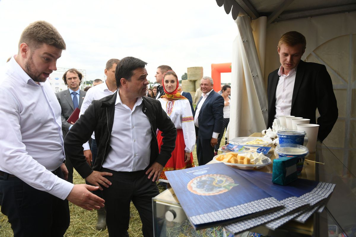Андрей Воробьев губернатор московской области - Первый российский сырный кластер появится в Подмосковье